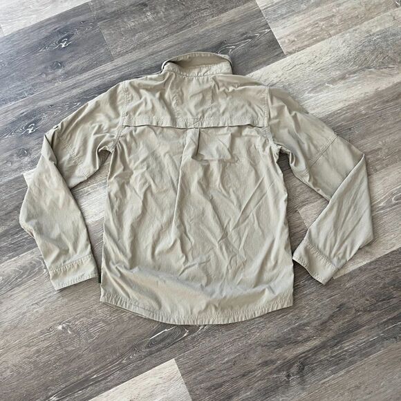 REI Coop Size Boys Large 14-16 Nylon Vented Outdoor Hiking Button Down Shirt - Picture 3 of 12